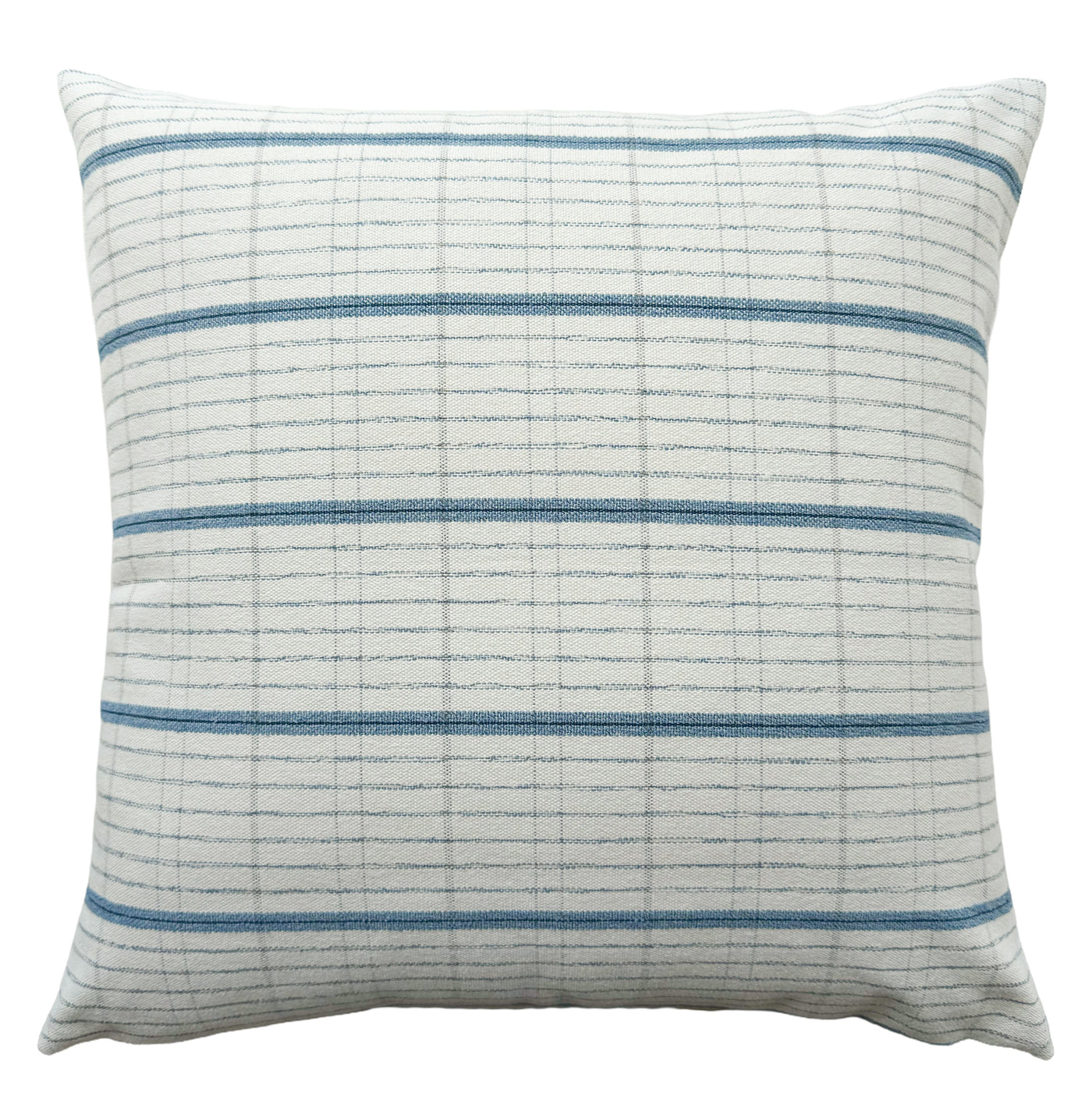 Carter blue plaid pillow cover