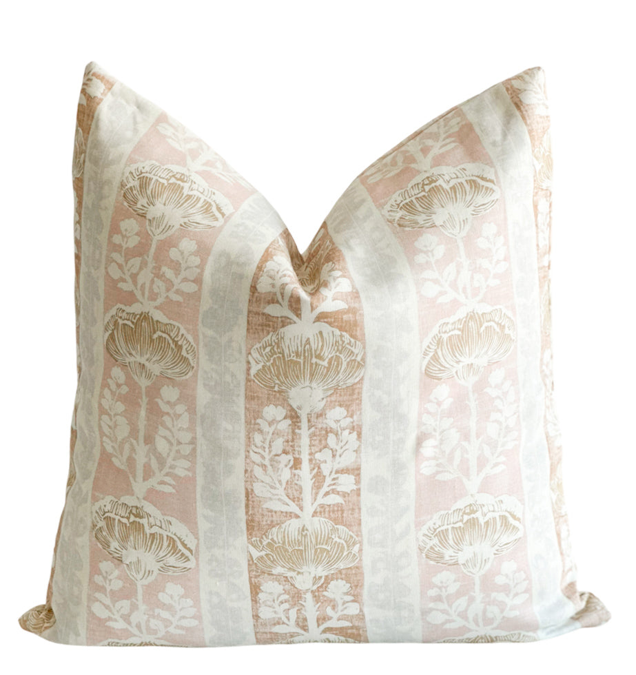 Esme pastel floral pillow cover