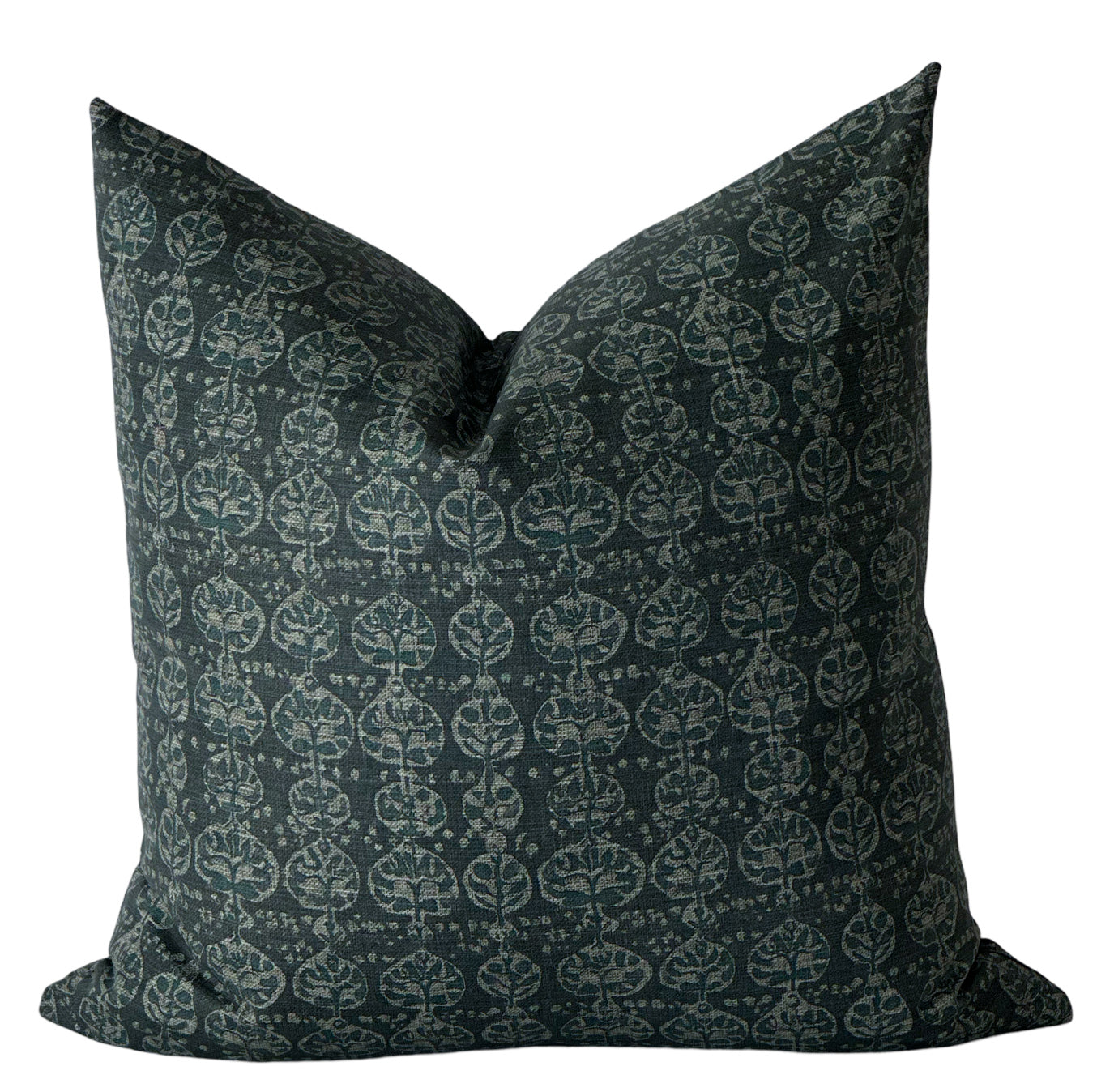 Julian Navy navy floral pillow cover