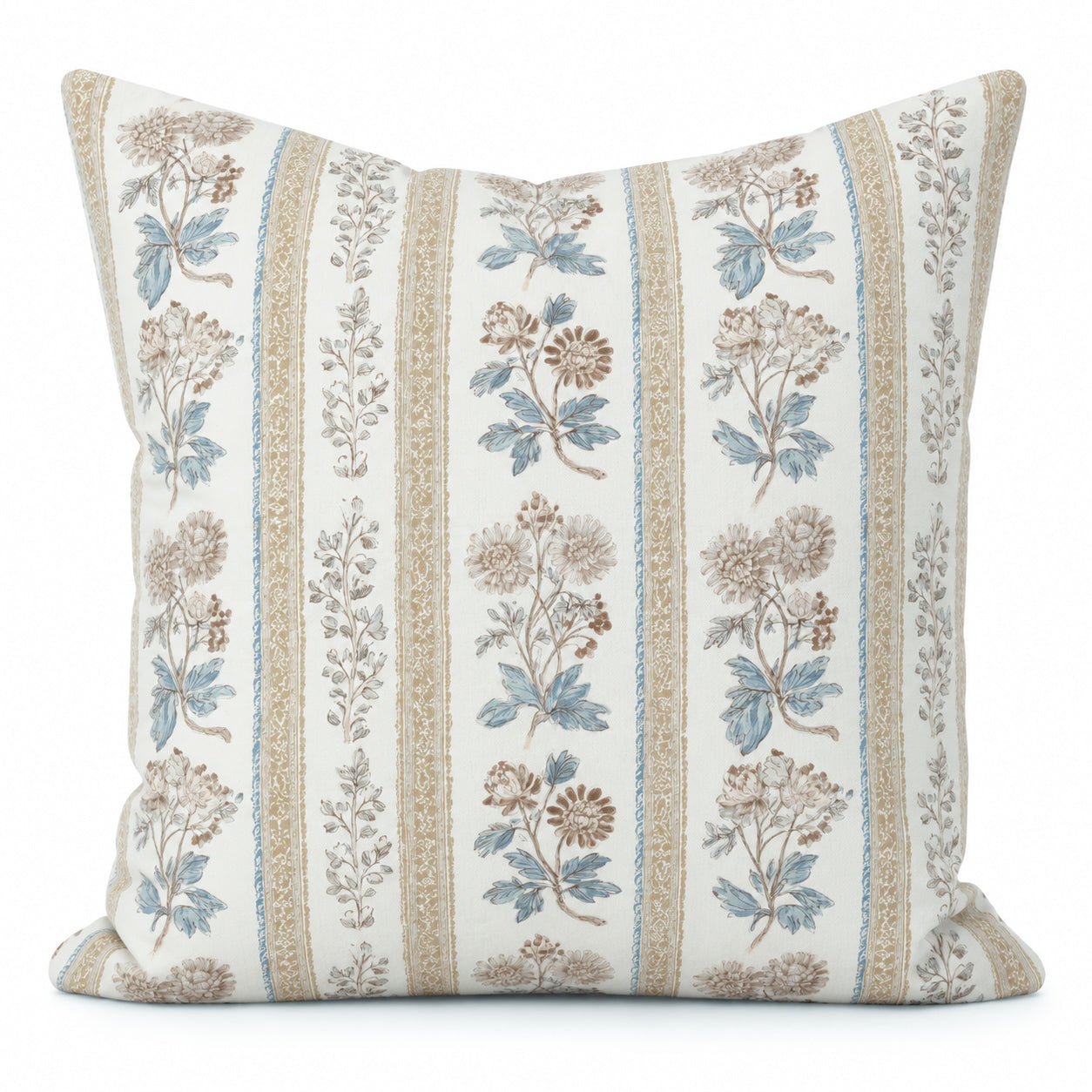 Catherine neutral floral pillow cover