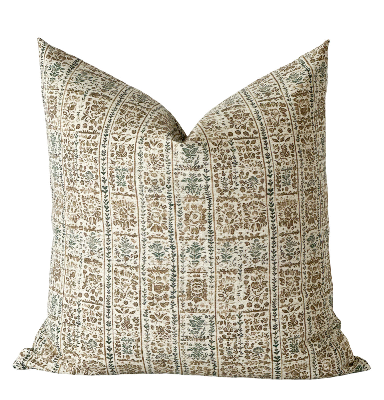 Noa neutral floral pillow cover