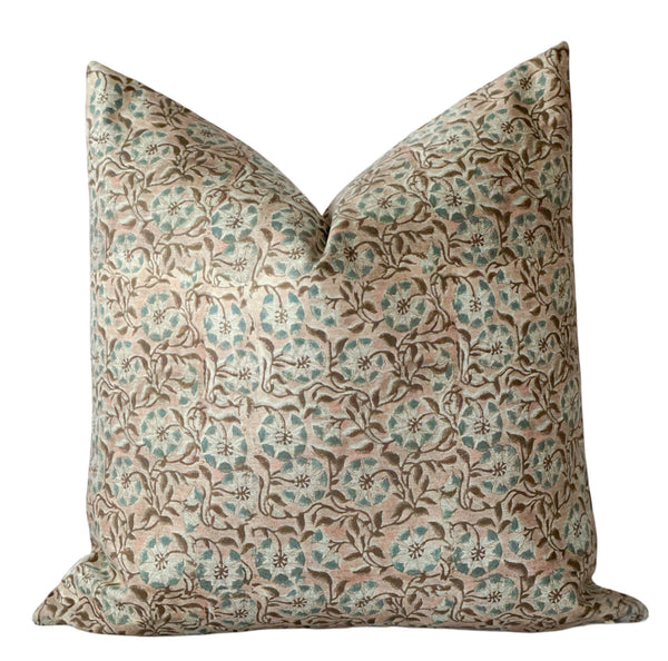 Holland pastel floral pillow cover