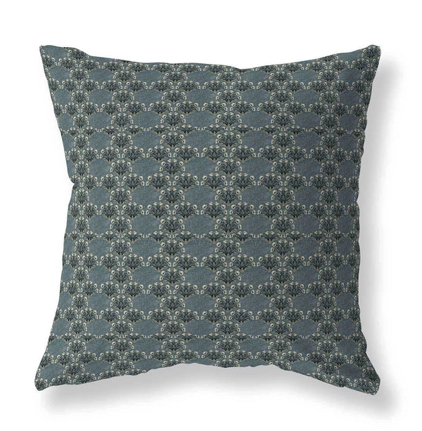 Anderson blue geometric pillow cover