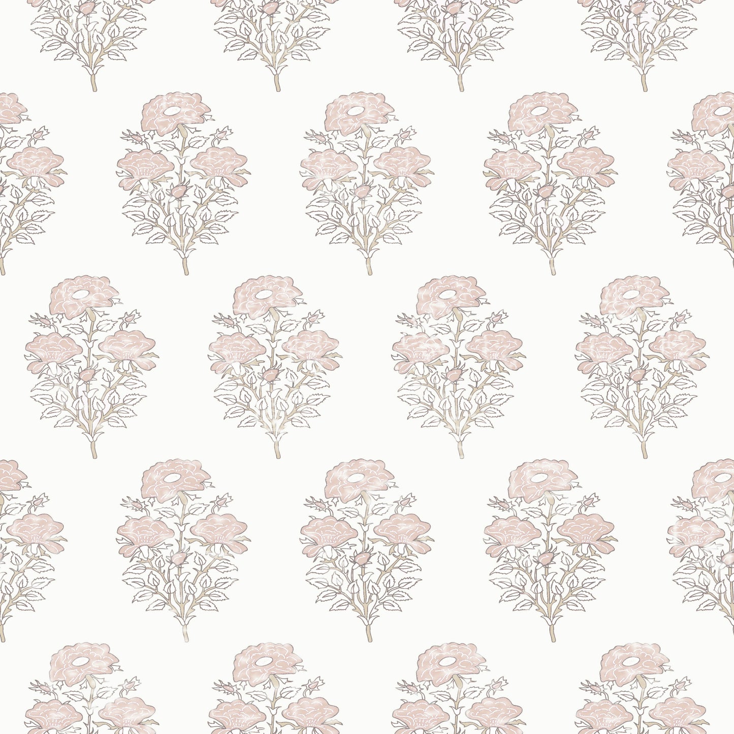 Willow Wallpaper in Blush