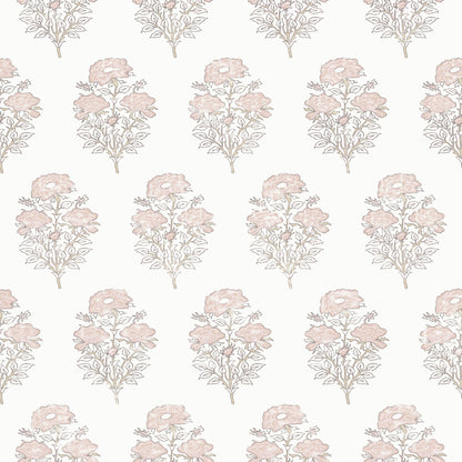 Willow Wallpaper in Blush