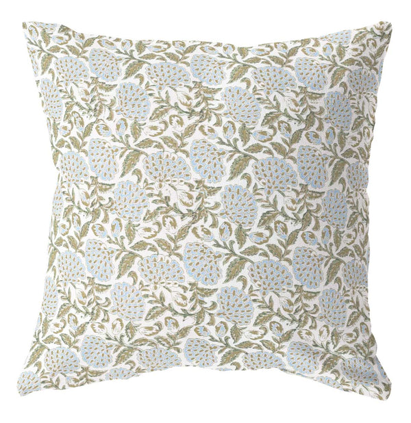 Victoria pastel floral pillow cover