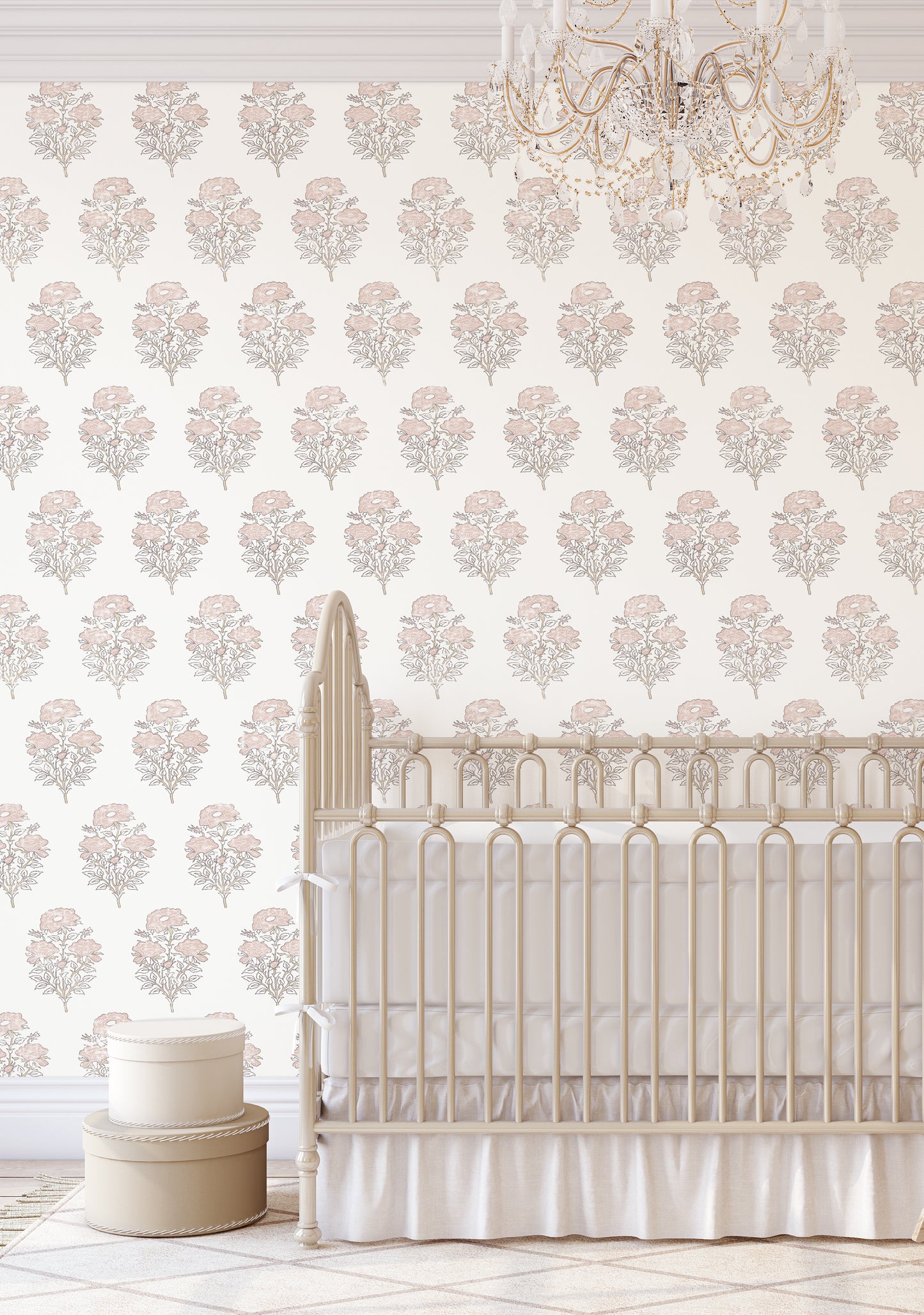 Willow Wallpaper in Blush